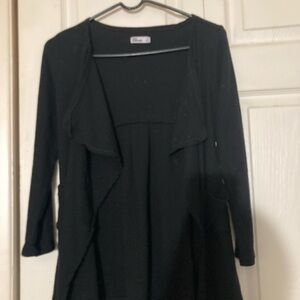 Epic Threads Black Women's Cardigan M